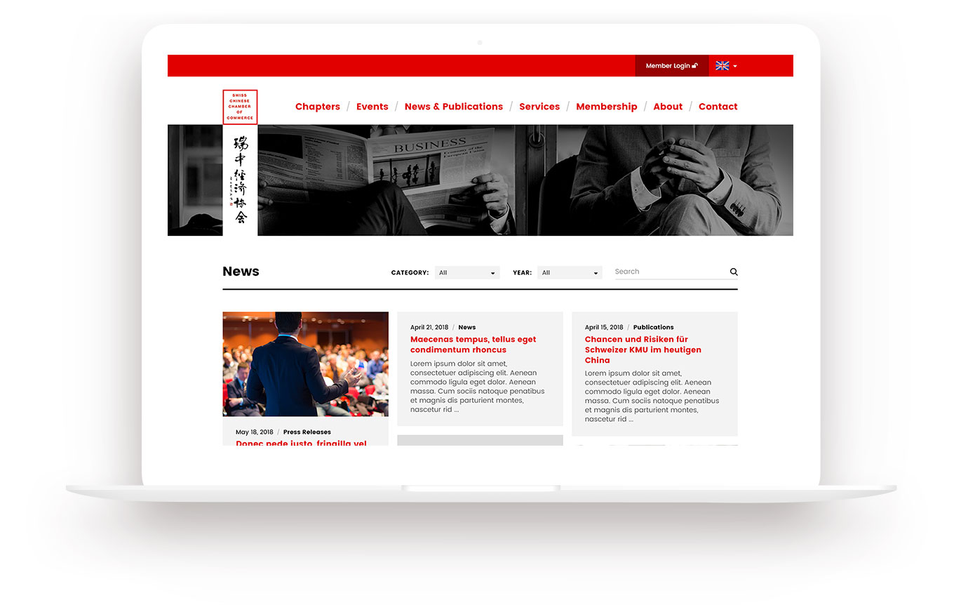 SCCC Webseite