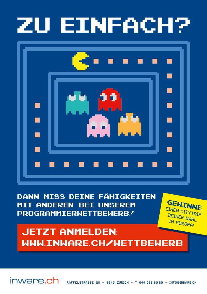 Plakat Programmierwettbewerb